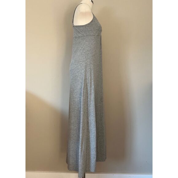 Y2K Vintage Womens Long Grey Maxi T-Shirt Halter Dress by Xhilaration sz Small - Picture 4 of 8